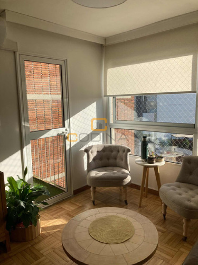 Apartamento ID.1565 - VENTA APARTAMENTO LIVING COMEDOR TRES DORMITORIOS DOS BAÑOS COCINA DEFINIDA PUNTA CARRETAS.