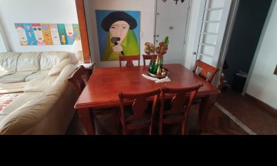 Bonito Apartamento En Venta, 1 Living comedor, 3 Dormitorios, 2 Baños, Balcón, Patio y Cocina Definida -Av Uruguay-Centro