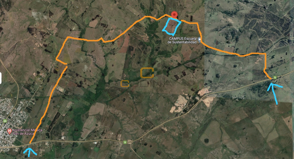 Campo Ref.690 - Chacra de 21 Hás a 20 km de Pan de Azúcar para desarrollo Agricola ganadero