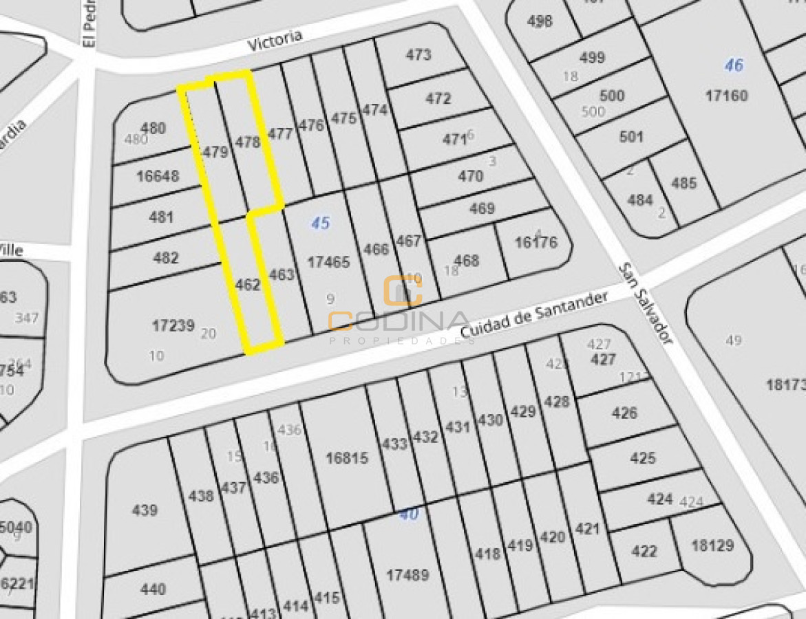 Terreno ID.825 - 3 Lotes en Montoya Excelente Ubicación