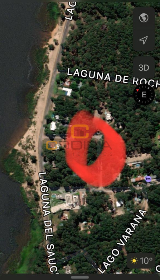 Terreno ID.721 - Amplio padrón a metros del lago con hermosa vista al lago