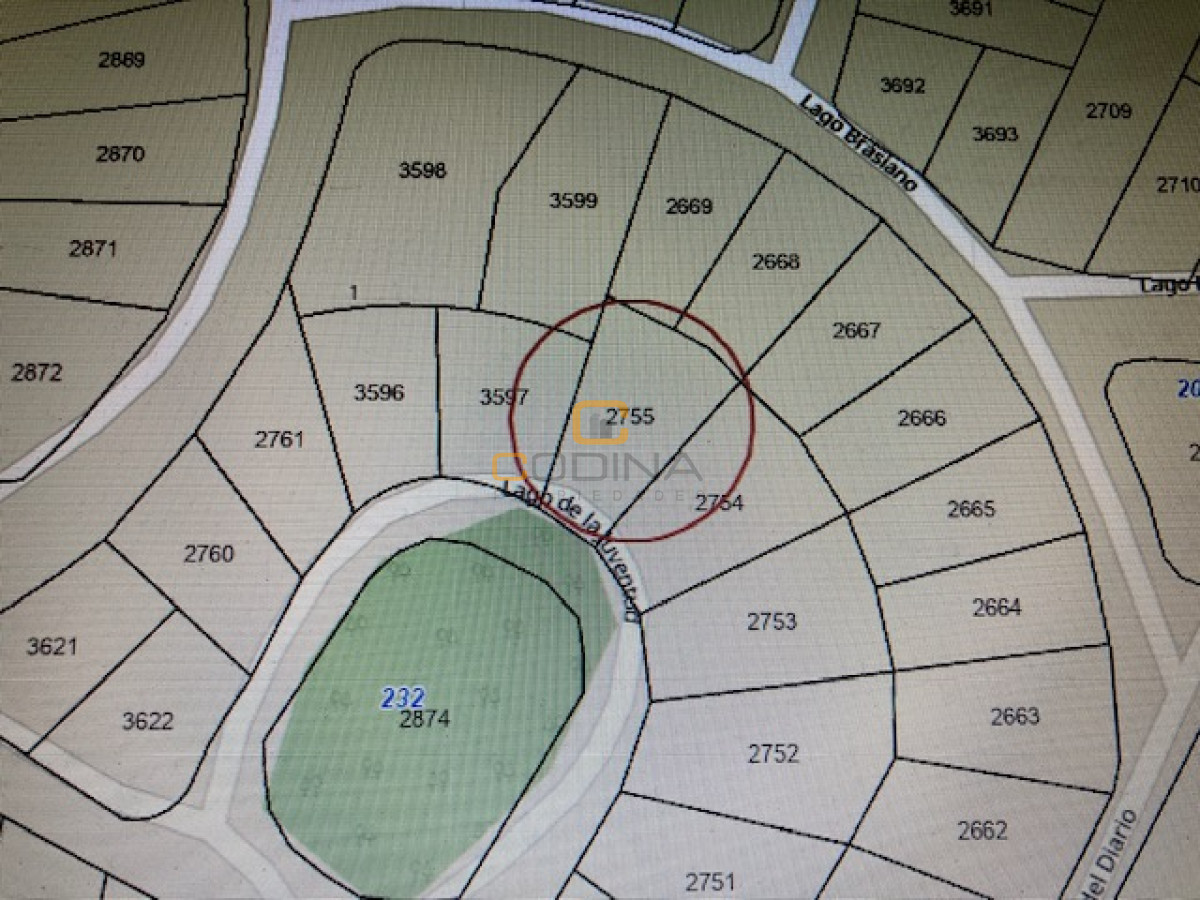 Terreno ID.726 - Espectacular ubicación a 500 metros del lago.