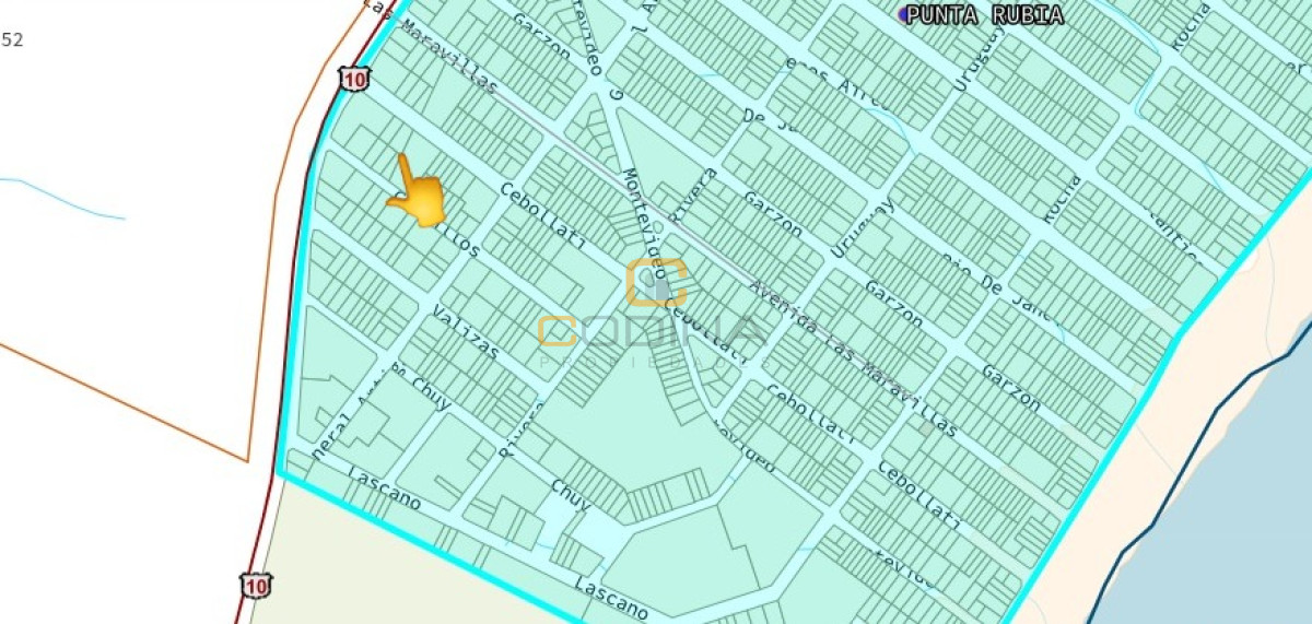 Terreno ID.1003 - Terreno en Punta Rubia de 562mts2. El contiguo es del mismo dueño