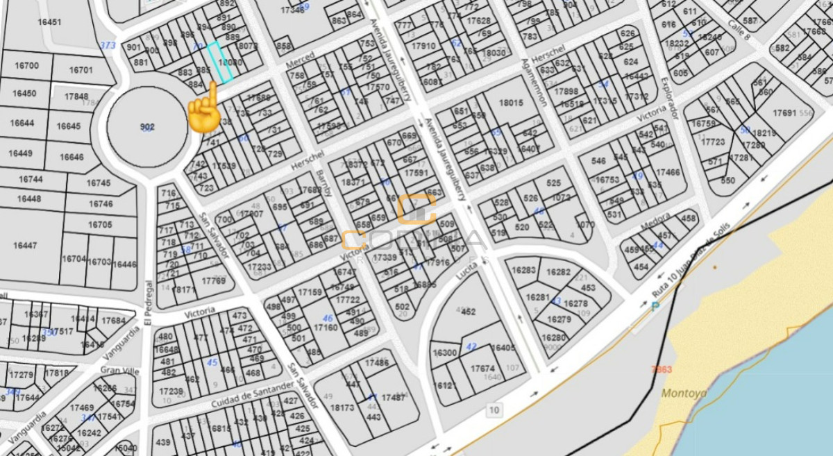 Terreno ID.1050 - Terreno de 600 mts 2 en la barrio mas lindo de la barra