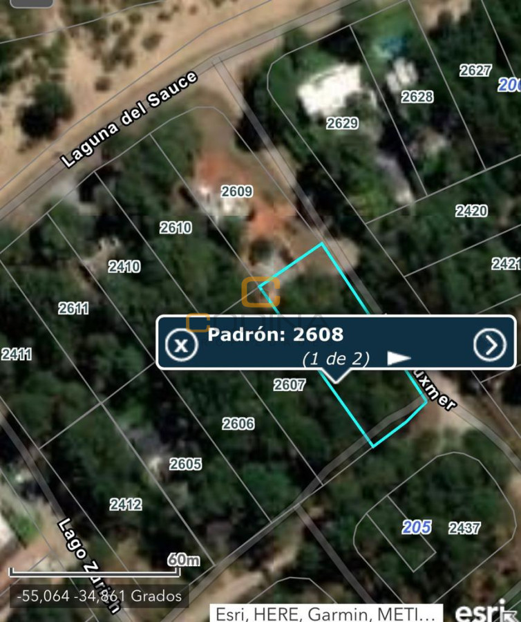 Terreno ID.721 - Amplio padrón a metros del lago con hermosa vista al lago