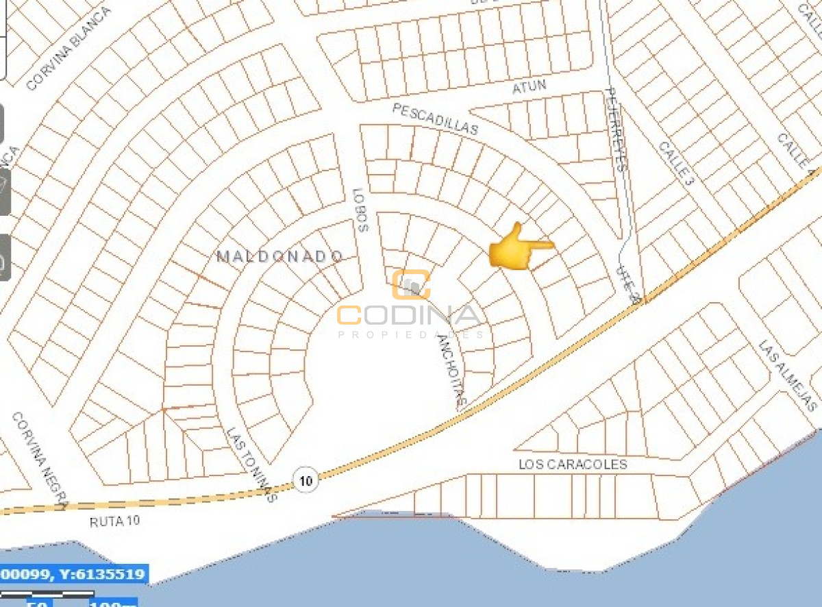 Terreno ID.827 - 2 Terrenos a 100 mts del mar en el Chorro