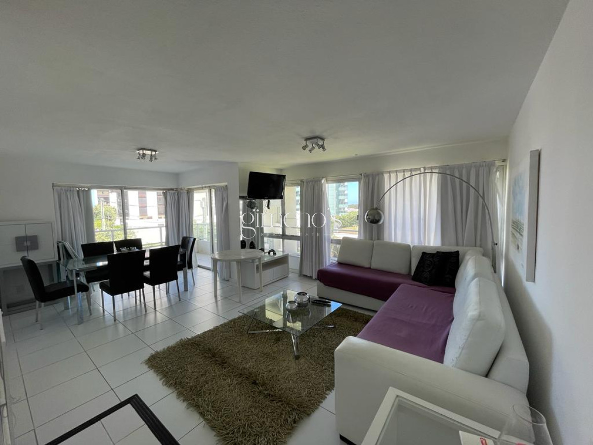 Apartamento ID.1304 - Apartamento en Punta del Este, alquiler, con parrillero propio, mucama y piscina