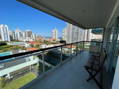 Apartamento en alquiler  Mansa, Punta del Este!