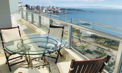 Apartamento en venta, Mansa, alquiler temporario, 3 dormitorios , Punta del Este