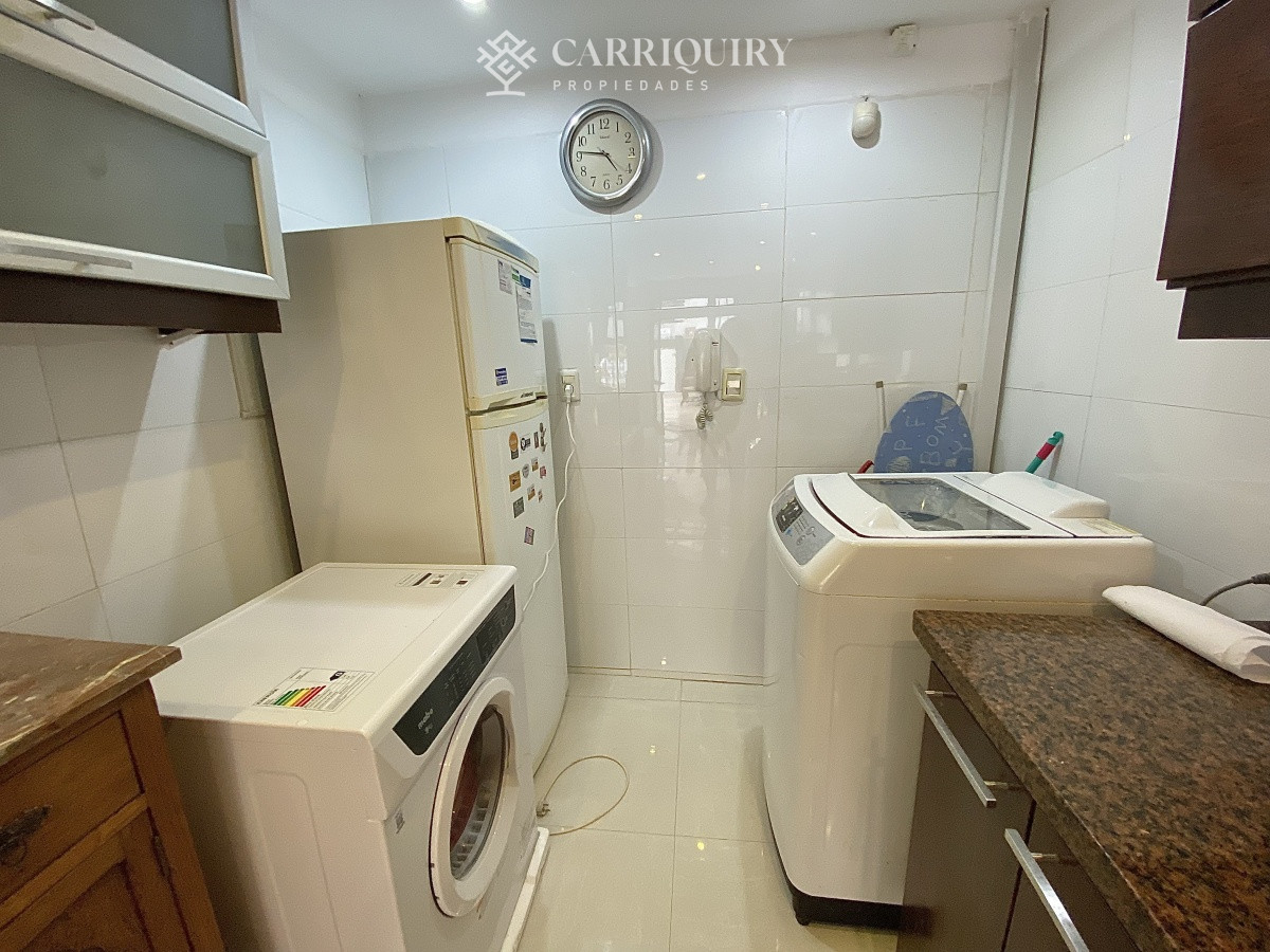Apartamento ID.9928/Moderno-Apartamento-de-Tres-Dormitorios-en-Primera-Linea,-Playa-Brava - Puerto del Buceo, 3 cuartos, 2 suites, servicio, jardin, vista veleros.
