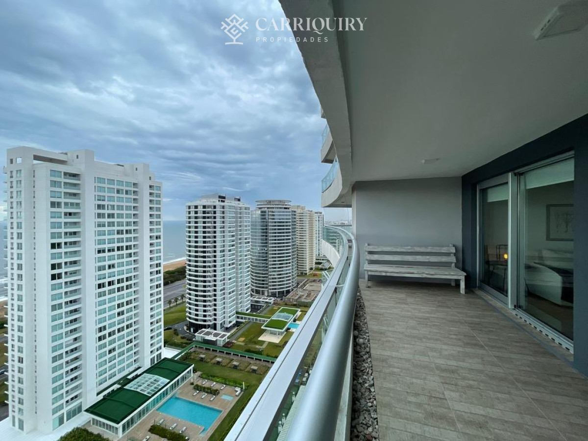 Apartamento ID.10658/Moderno-Apartamento-de-Tres-Dormitorios-en-Primera-Linea,-Playa-Brava - Alquiler Look Brava 2 dormitorios, Playa Brava, Punta del Este, Uruguay