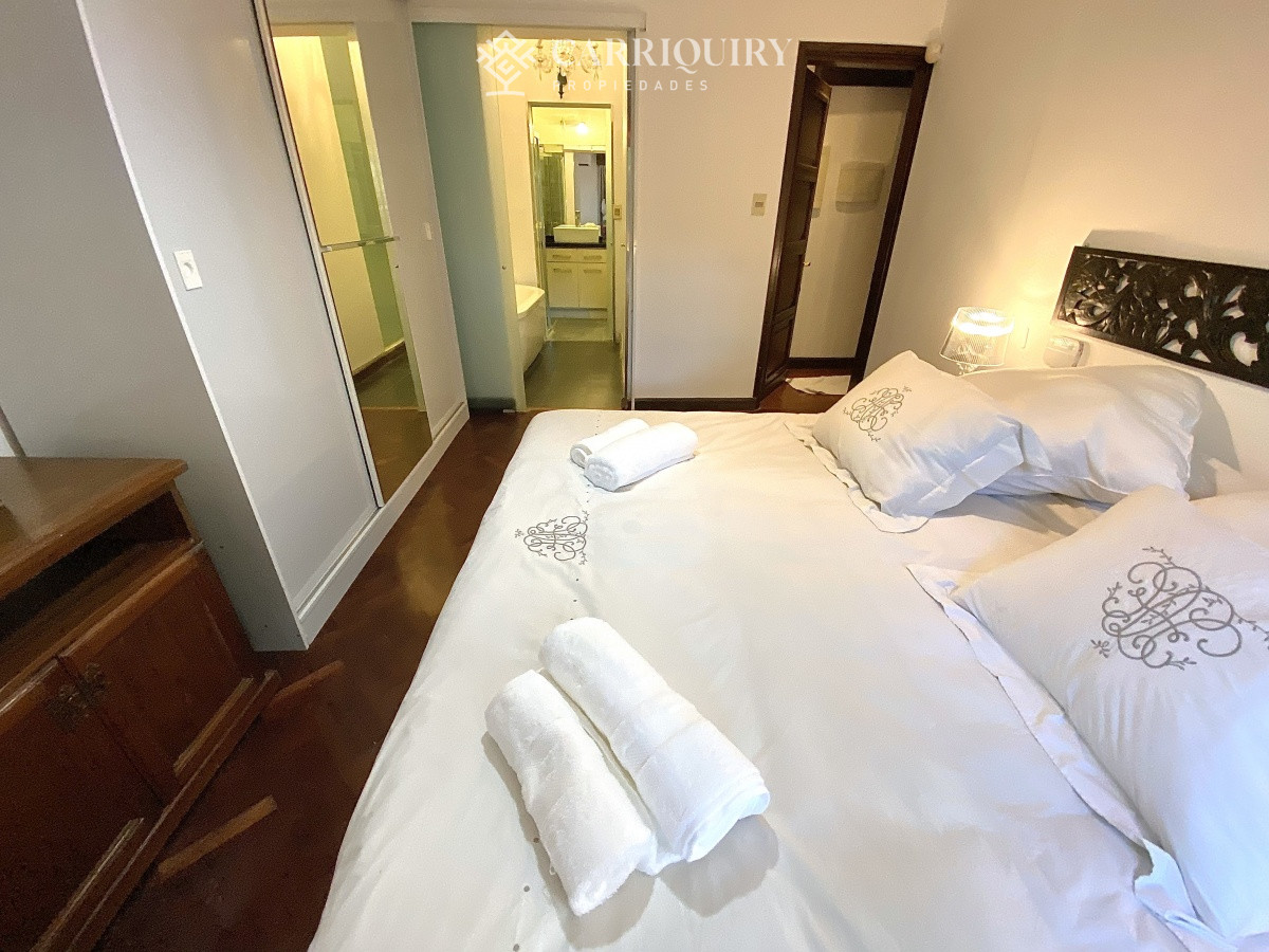 Apartamento ID.9928/Moderno-Apartamento-de-Tres-Dormitorios-en-Primera-Linea,-Playa-Brava - Puerto del Buceo, 3 cuartos, 2 suites, servicio, jardin, vista veleros.