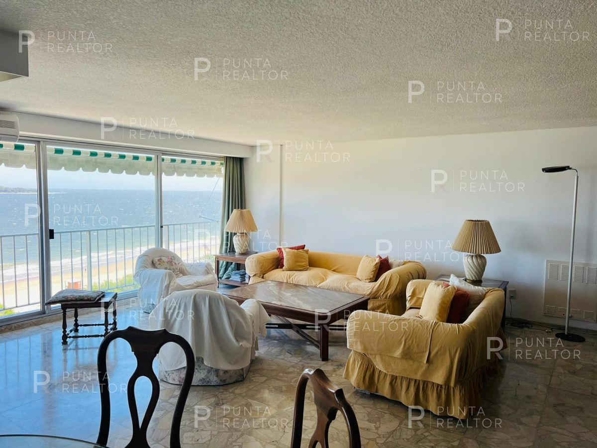 Apartamento ID.1873 - Apartamento 3 dormitorios en alquiler con espectacular vista al mar, Playa Mansa, Punta del Este, Uruguay