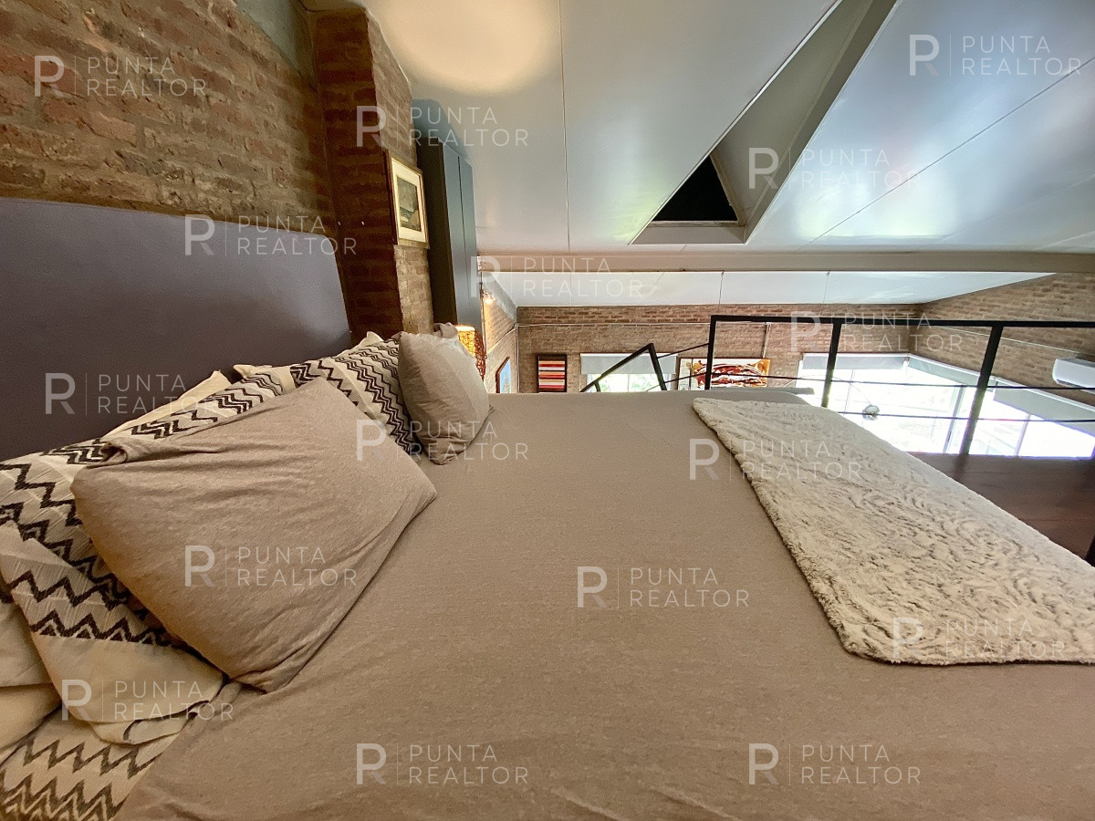 Apartamento ID.25 - Apartamento en alquiler en Puertito del Buceo, loft duplex, vistas veleros, garaje, lujo, aire acondicionado, terraza