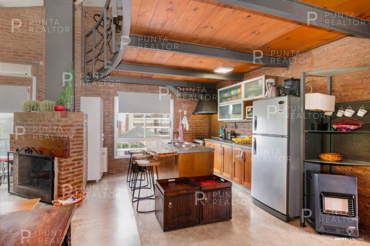 Apartamento ID.25 - Apartamento en alquiler en Puertito del Buceo, loft duplex, vistas veleros, garaje, lujo, aire acondicionado, terraza