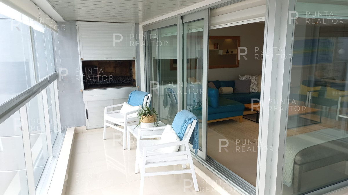 Apartamento ID.2391 - Departamento Alquiler 3 Dormitorios, Miami Boulevard, Playa Mansa, Punta del Este, Uruguay