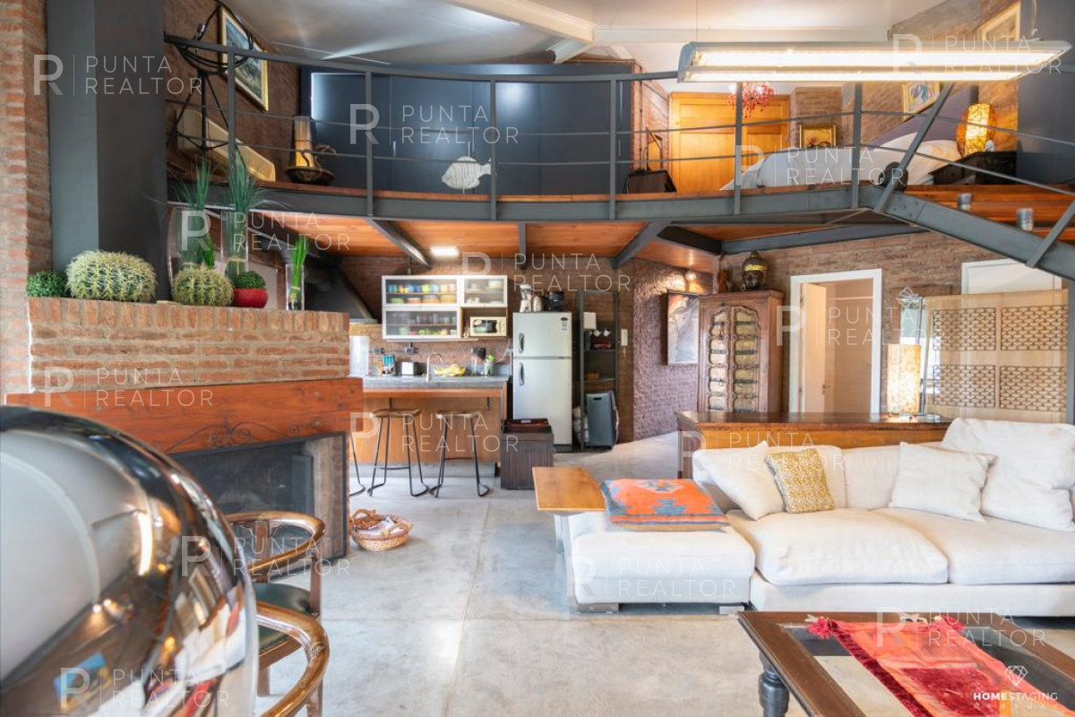 Apartamento ID.25 - Apartamento en alquiler en Puertito del Buceo, loft duplex, vistas veleros, garaje, lujo, aire acondicionado, terraza