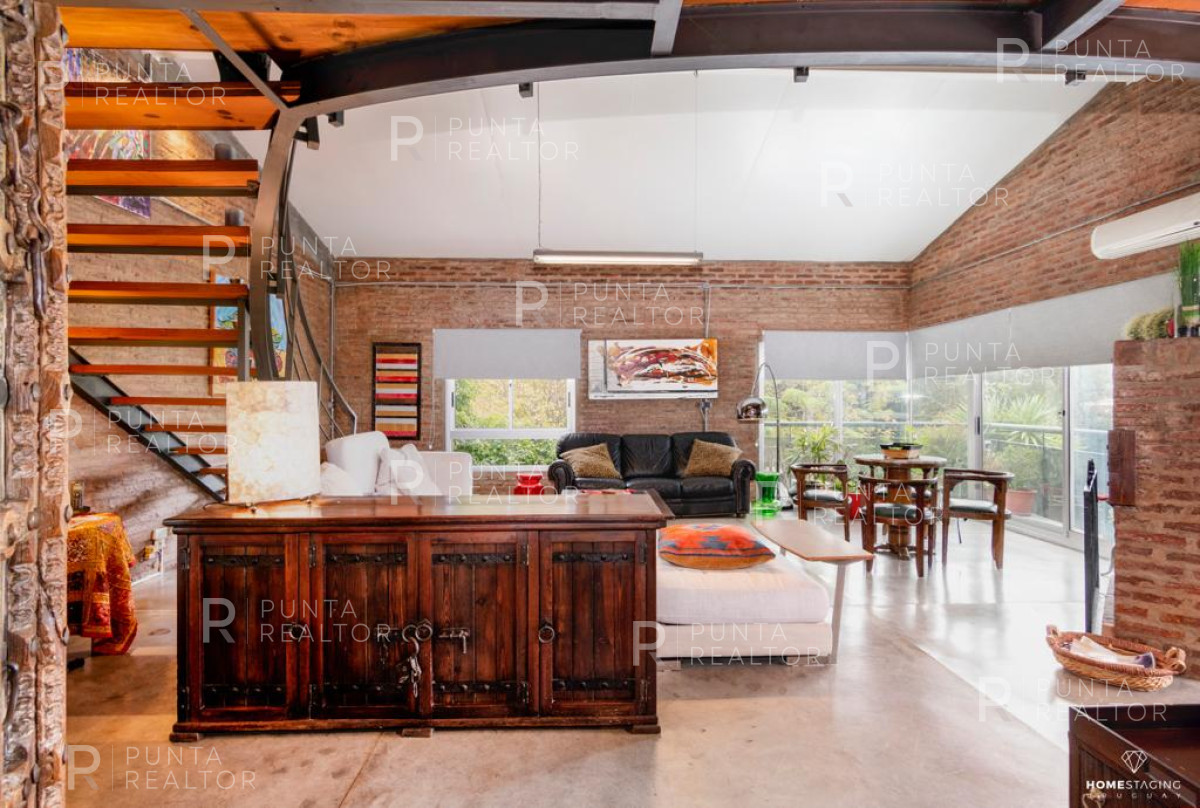 Apartamento ID.25 - Apartamento en alquiler en Puertito del Buceo, loft duplex, vistas veleros, garaje, lujo, aire acondicionado, terraza