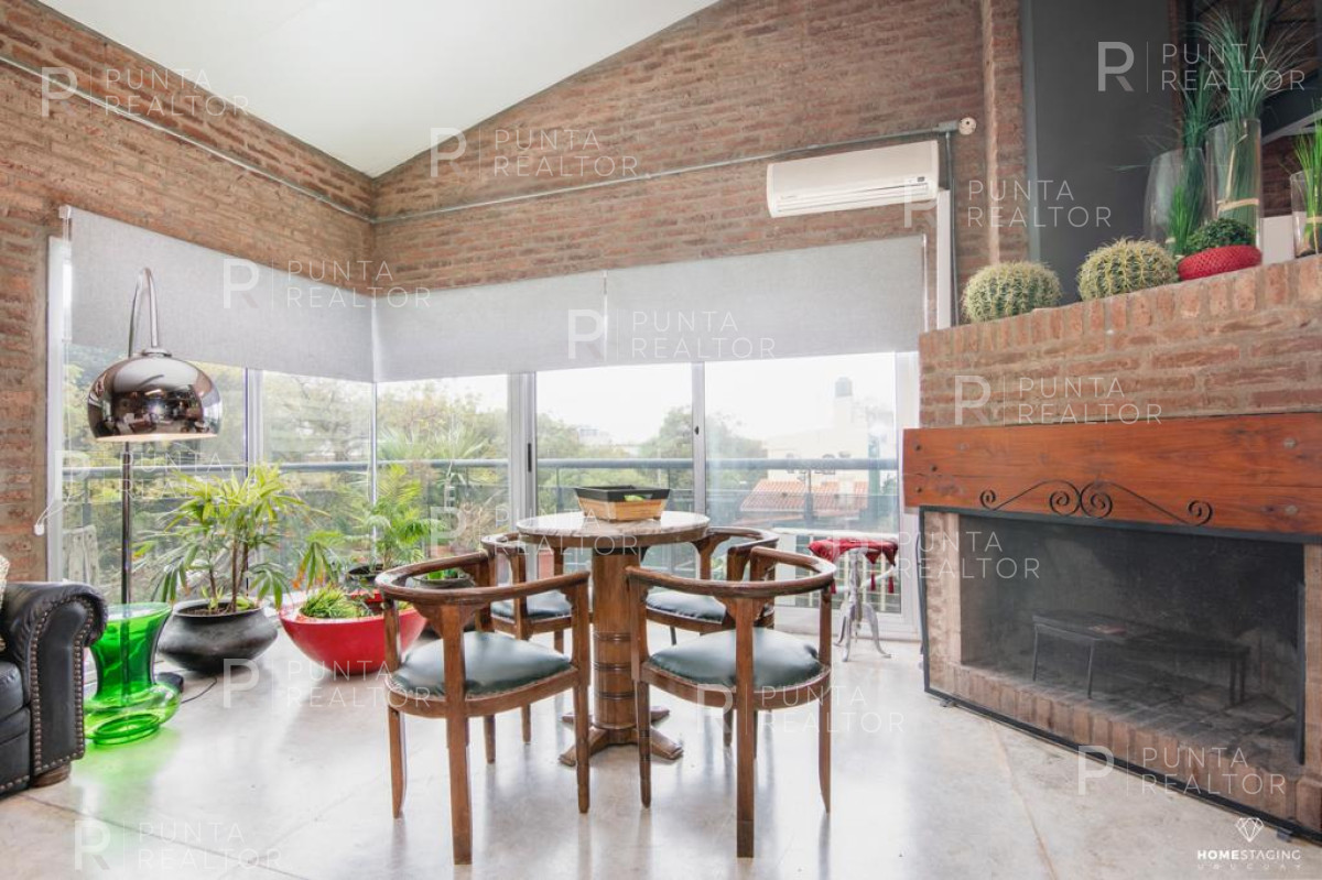 Apartamento ID.25 - Apartamento en alquiler en Puertito del Buceo, loft duplex, vistas veleros, garaje, lujo, aire acondicionado, terraza