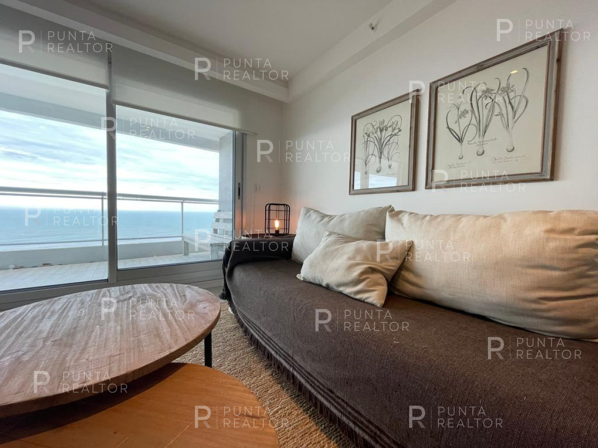Apartamento ID.1455 - Apartamento con vista al mar y parrilla en alquiler en Playa Brava, Punta del Este, Uruguay