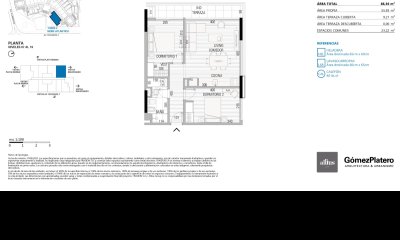 Apartamento de dos dormitorios en venta en el pozo, More Atlántico, Punta del Este, Uruguay