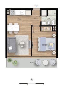 Venta apartamento 1 dormitorio Playa mansa Punta del Este