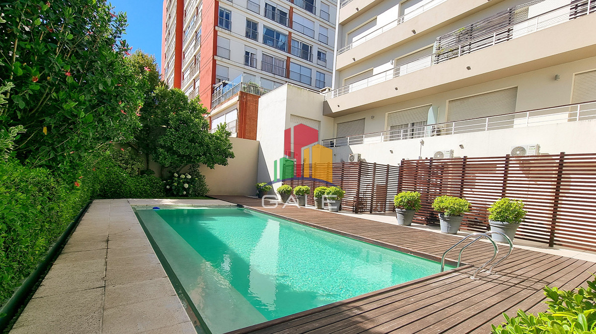 Apartamento ID.2750 - Apartamento moderno en Peninsula, 3 dormitorios, parrillero, garage doble. Planta Baja.
