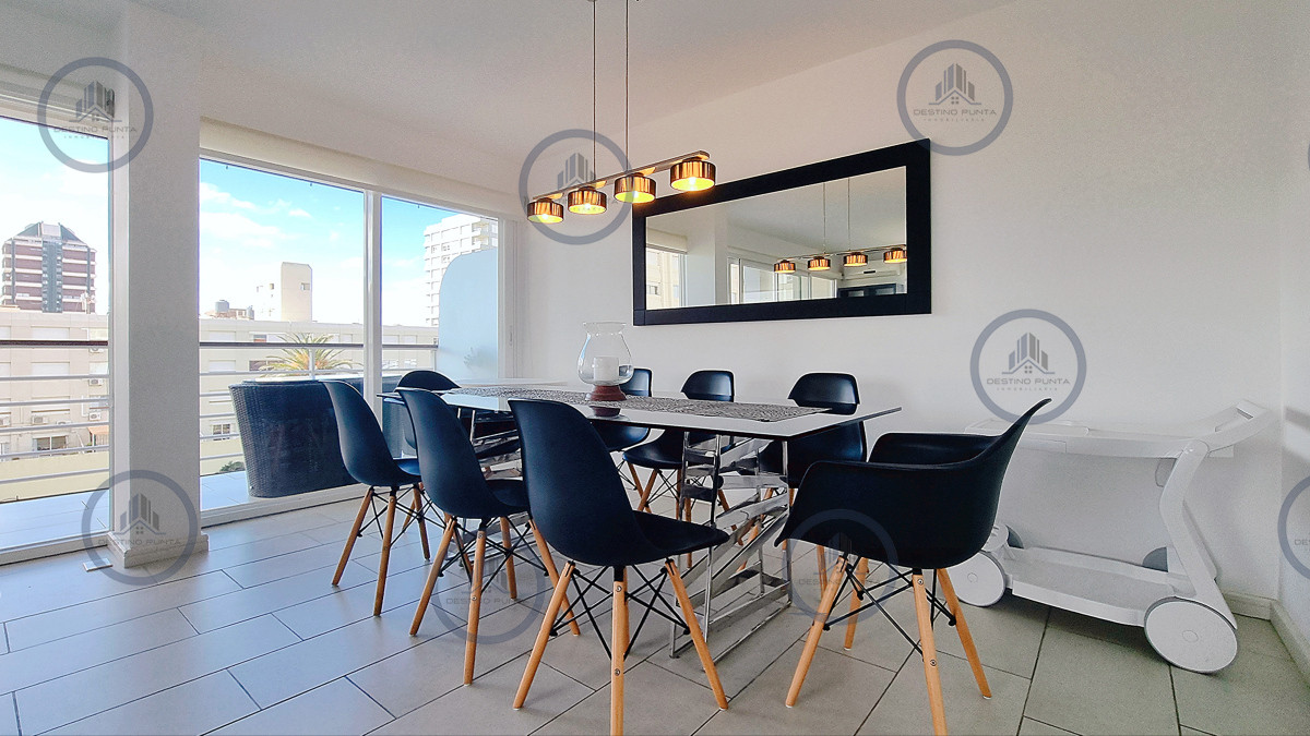 Apartamento ID.3098 - Apartamento moderno, 3 dormitorios, 3 baños, parrillero, losa radiante y Vista al mar!