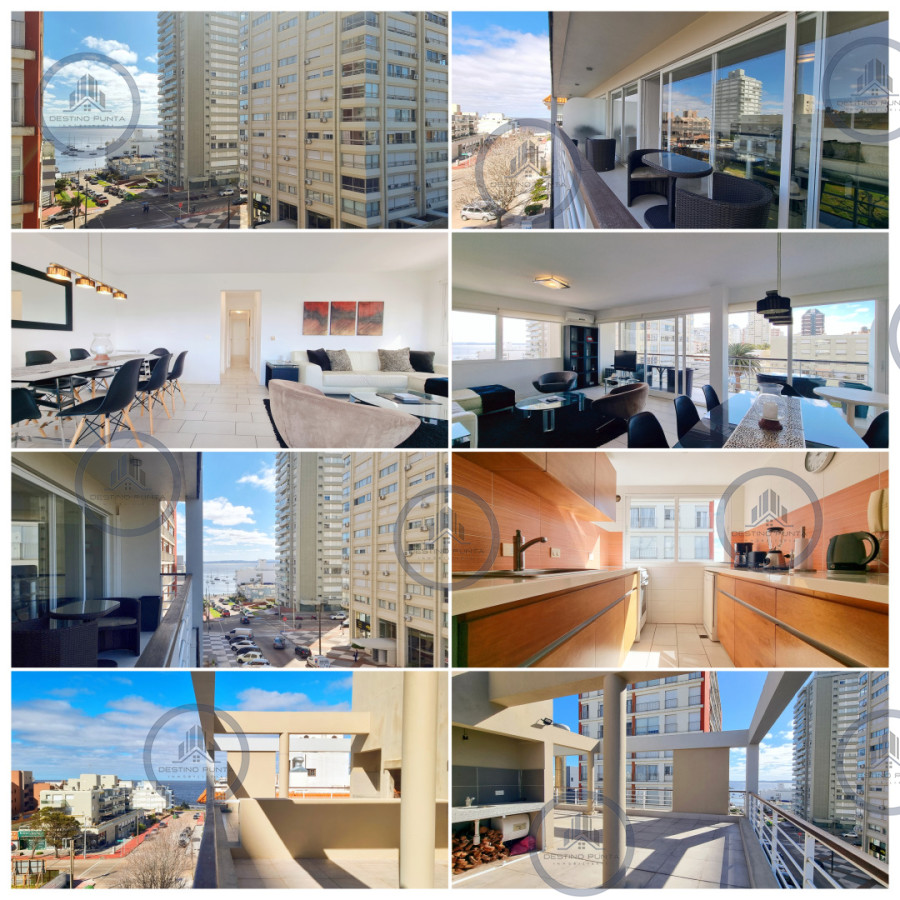Apartamento ID.3098 - Apartamento moderno, 3 dormitorios, 3 baños, parrillero, losa radiante y Vista al mar!