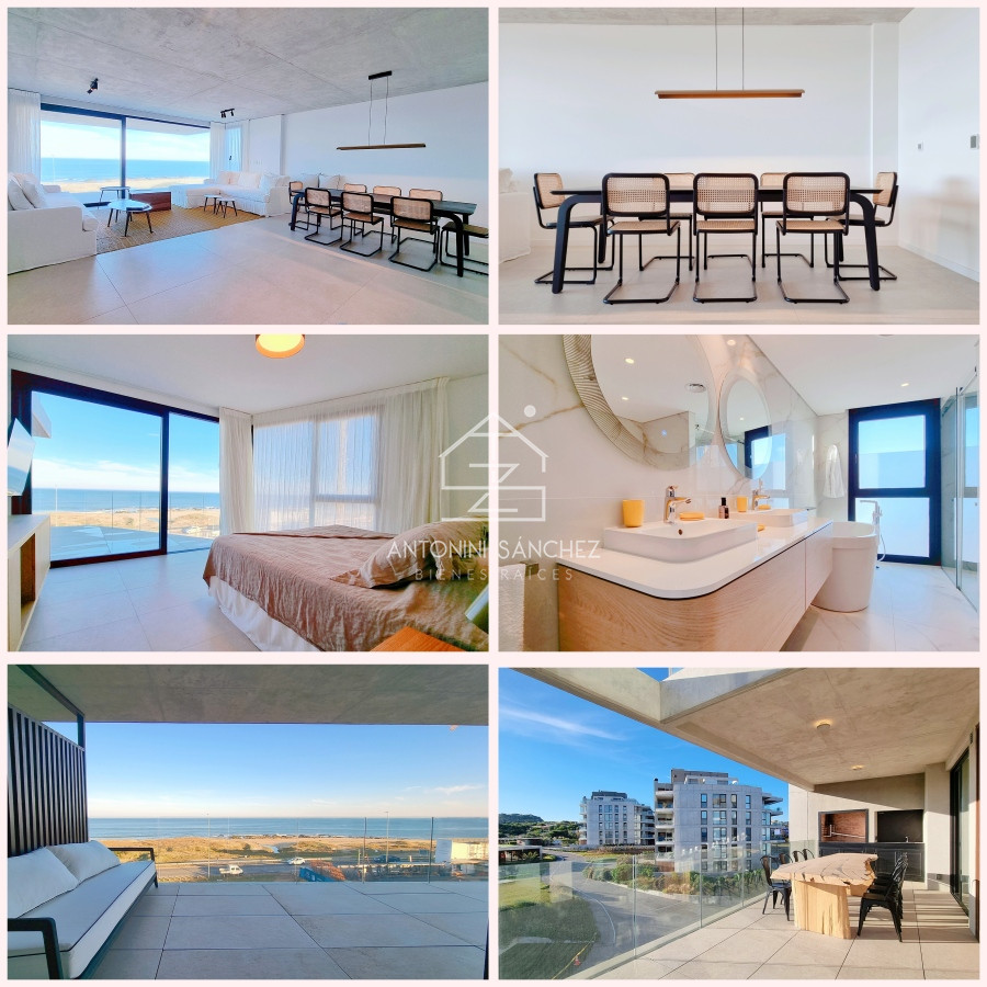 Apartamento ID.3131 - Apartamento en Aldeana, 4 dormitorios en Suite, parrillero, calefacción