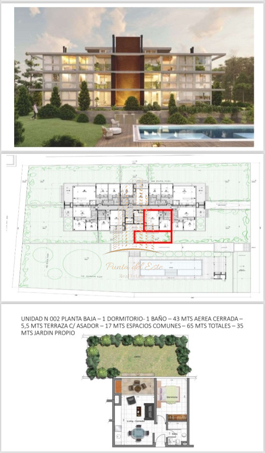Apartamento ID.503 - Apartamento en venta en Punta del Este EN CONSTRUCCION 