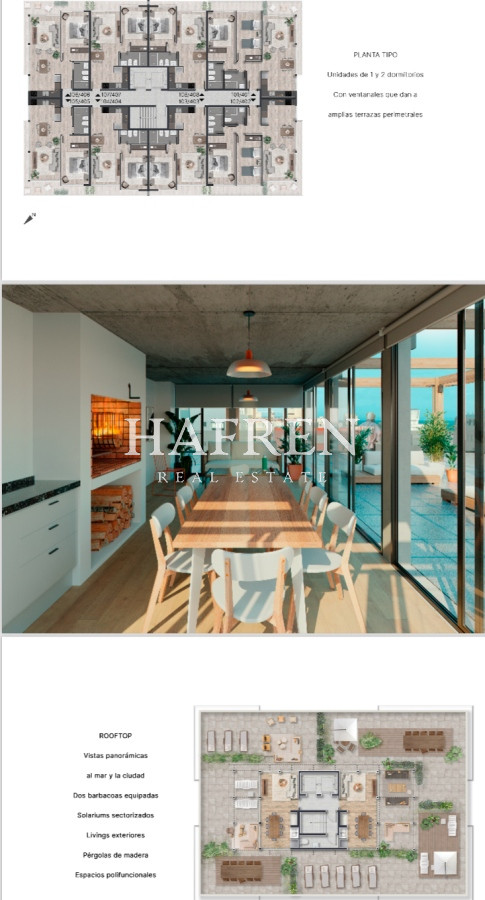 Apartamento ID.17 - OPORTUNIDAD EN PENINSULA - APARTAMENTO 1 DORMITORIO CON VISTA AL MAR Y EXCELENTES AMENITIES 