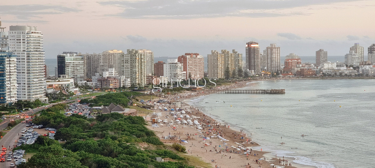 Apartamento ID.134 - Excepcional Semipiso en Golden Gate, piso alto, 3 suites+dependencia, calefaccion