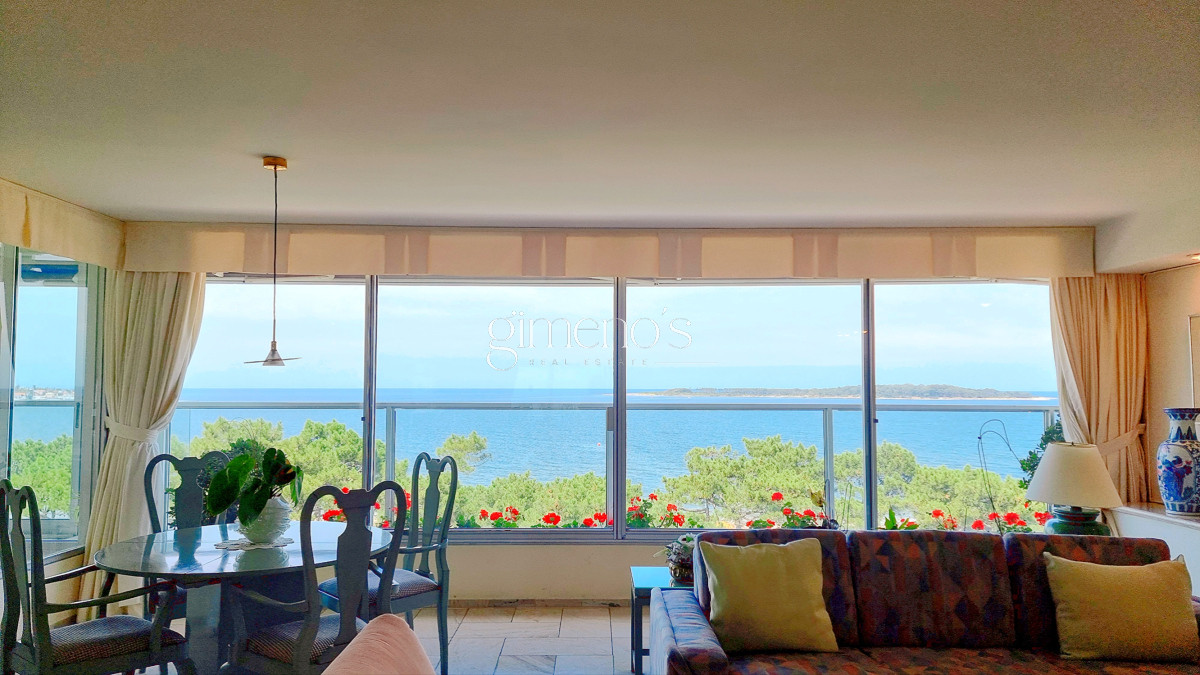Apartamento ID.137 - Semipiso con extraordinaria vista al Mar, 3 suites + dep, garage 3 autos, bauleras