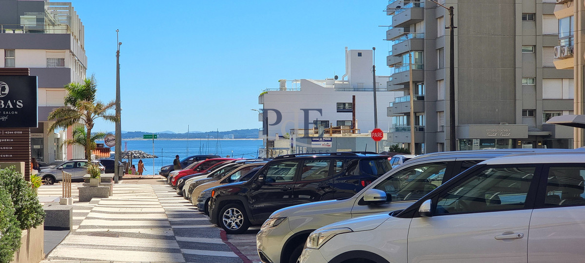 Apartamento moderno en Peninsula, 3 dormitorios, parrillero, garage doble. Planta Baja.