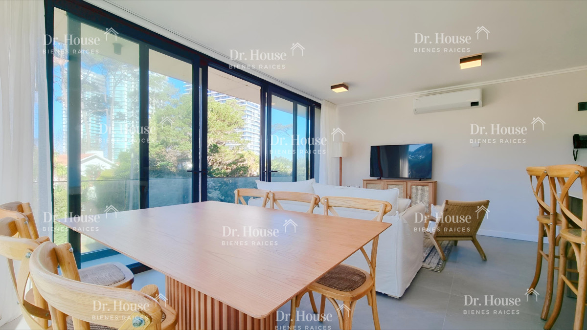 Alquiler Apartamento 2 dormitorios frente al mar en playa mansa - DRH1602A