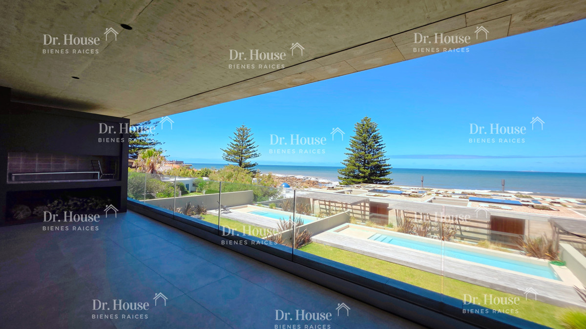 Apartamento frente al oceano, 3 suites, parrillero magnifica vista al mar - DRH2081A