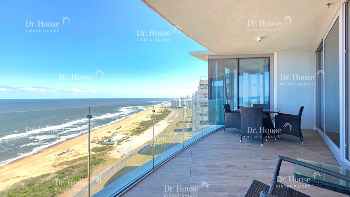 Piso alto en Trump, 3 Suites + dependencia, hermosa vista al mar. Primera linea - DRH2059A