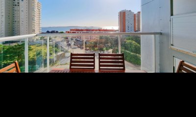 Apartamento en Torre Miami Boulevard, vista al mar, 2 dormitorios, garage,