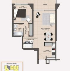 Apartamento en Punta del Este, Roosevelt