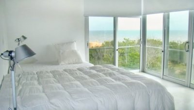 moderna casa de lujo amoblada con piscina climatizada y la mejor vista al mar en punta piedras - drh434c