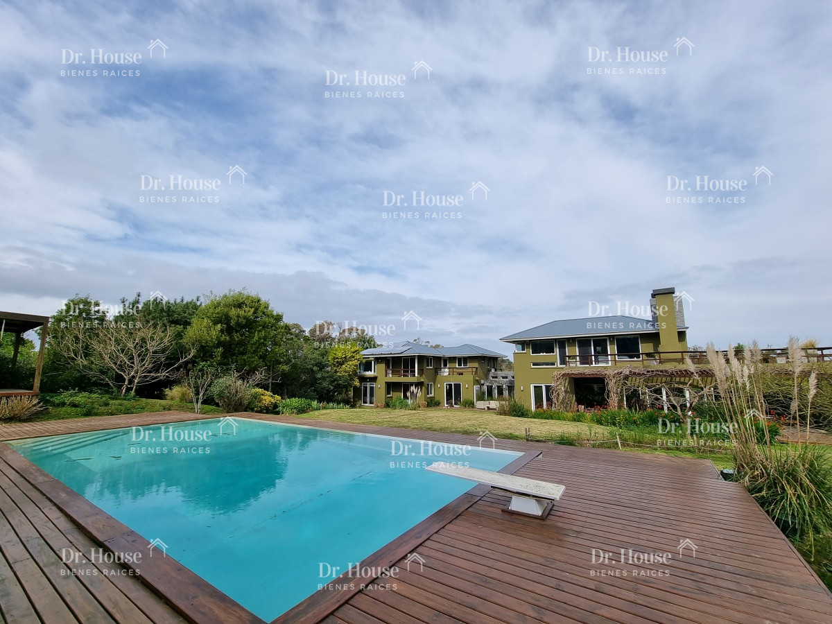 excepcional casa en la barra, 6 dormitorios, casa huéspedes, piscina. - drh400c