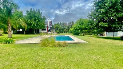 gran oportunidad! chacra 5 hectáreas en ruta 104 con muy buena edificación 3 dormitorios construcción tradicional con piscina - drh1070h