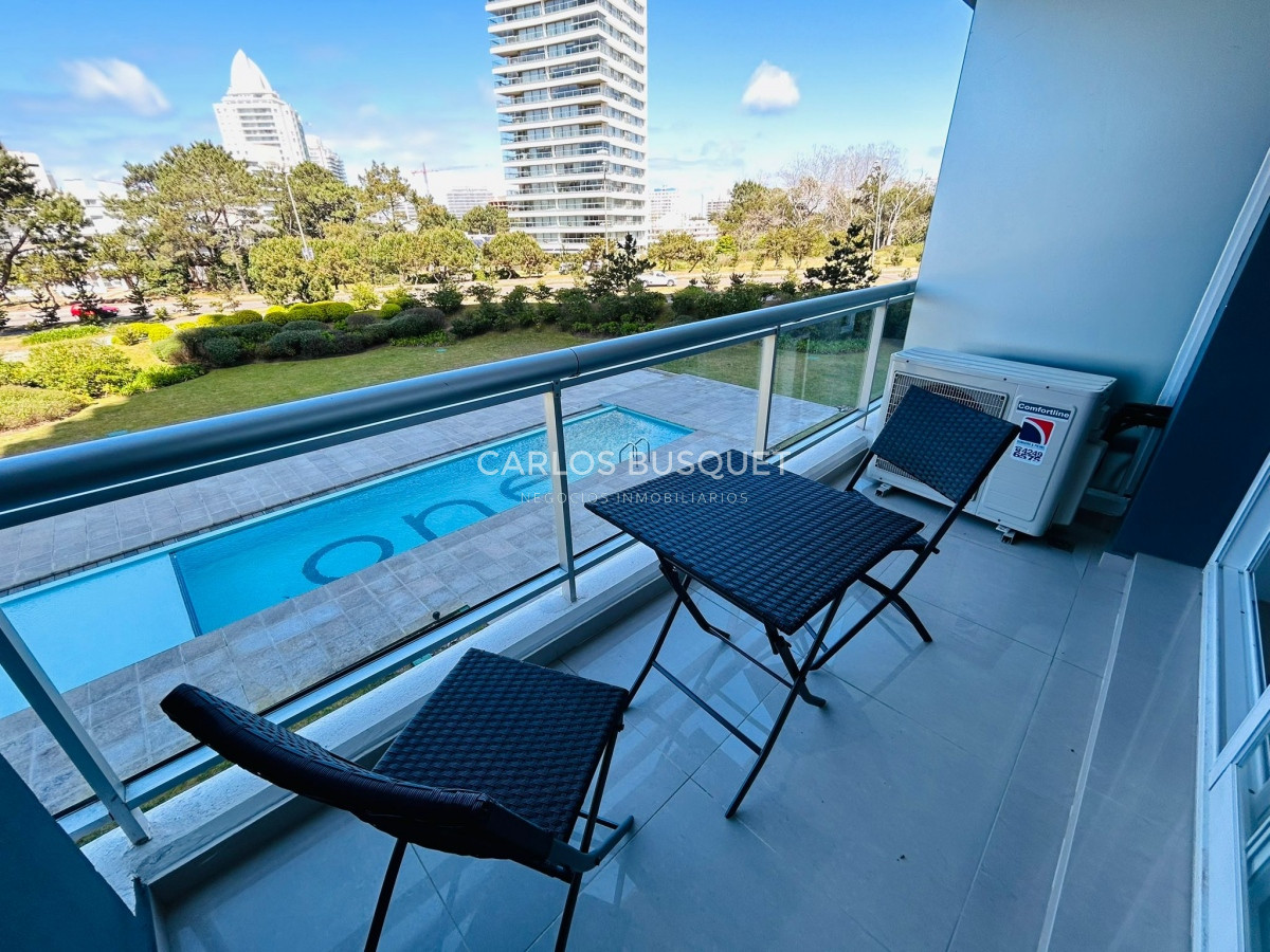 Apartamento ID.816 - Apartamento en Alquiler temporal - Torre One Playa Brava Punta del Este