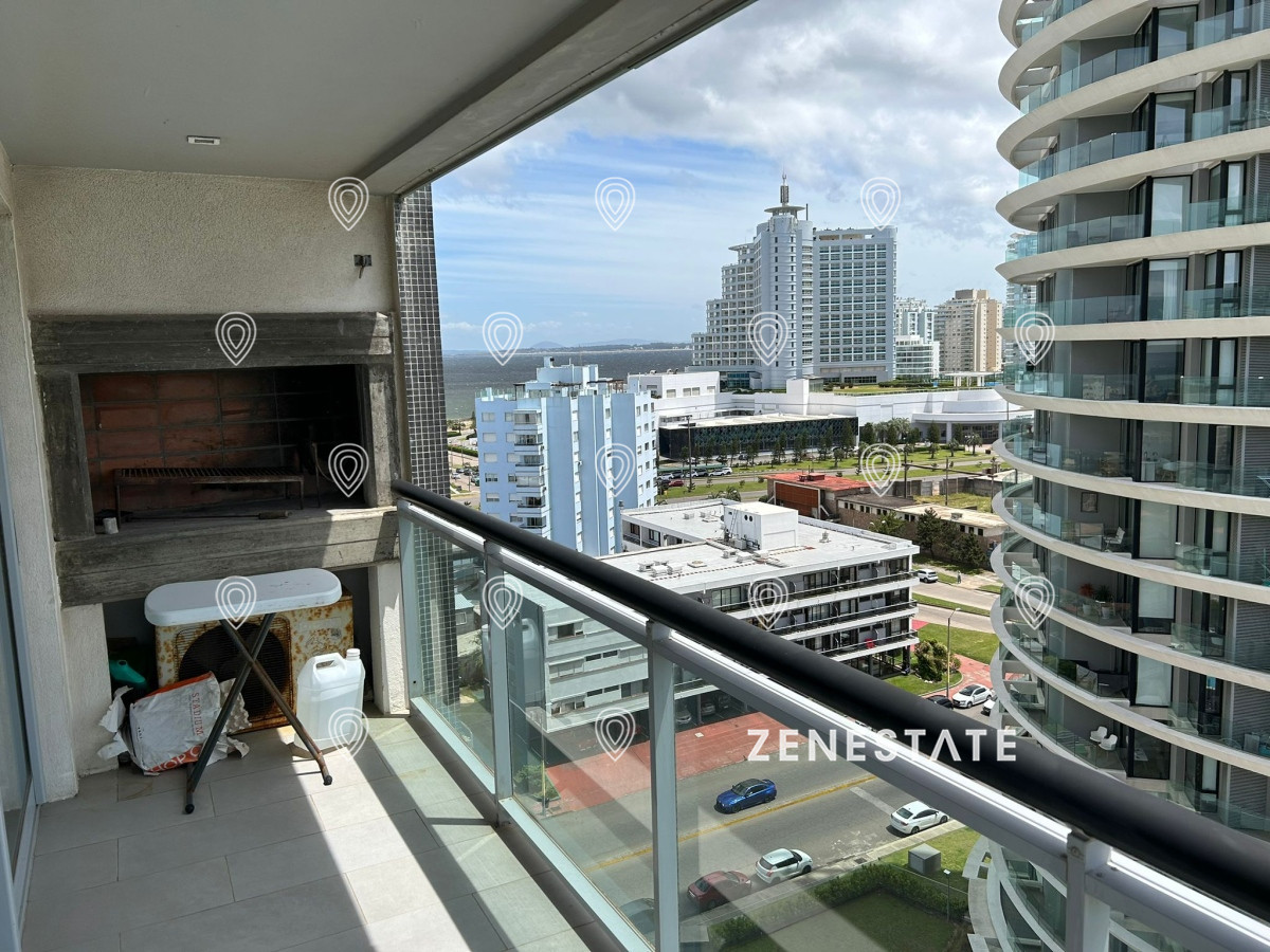 Apartamento en venta y alquiler de 2 dormitorios, Punta Del Este. - ZEN5386A