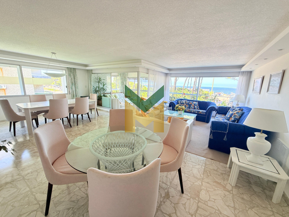 Apartamento ID.7077 - Alquiler 3 dormitorios Playa Mansa Frente Al Mar