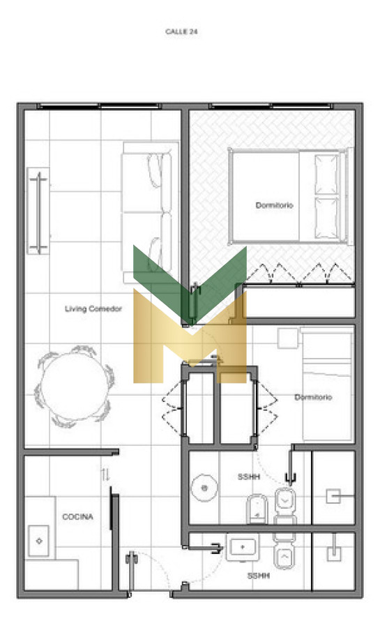 Apartamento ID.6496 - Apto 2 Dormitorios Punta Del Este Península Excelente