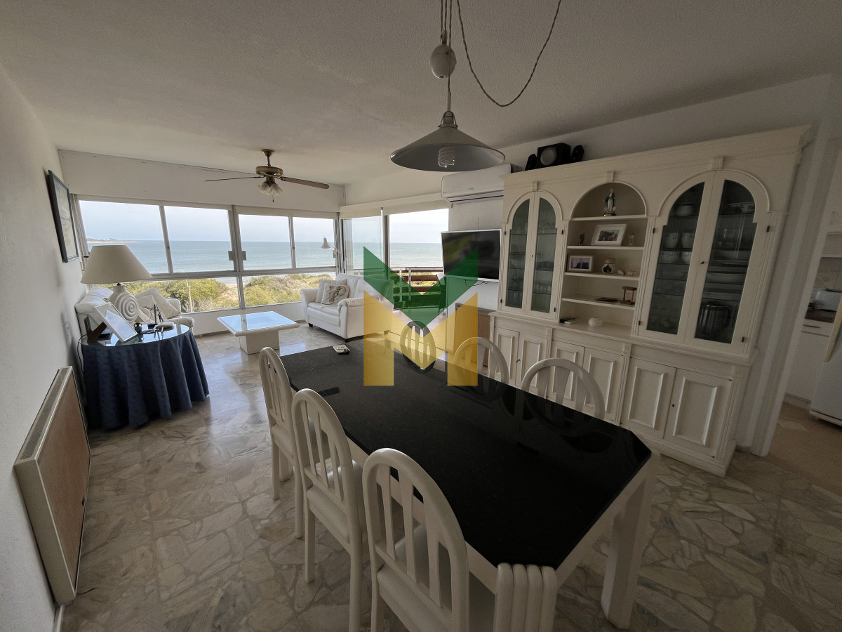 Apartamento ID.5873 - Alquiler temporal frente al mar - 3 dormitorios con parrilla.