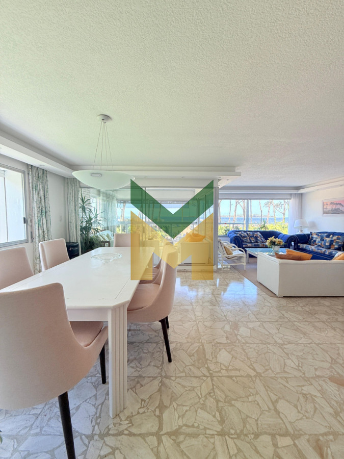 Apartamento ID.7077 - Alquiler 3 dormitorios Playa Mansa Frente Al Mar