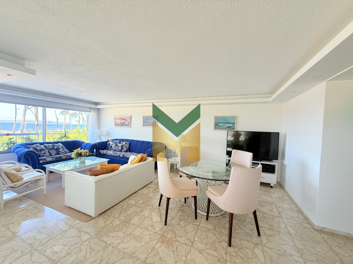 Apartamento ID.7077 - Alquiler 3 dormitorios Playa Mansa Frente Al Mar